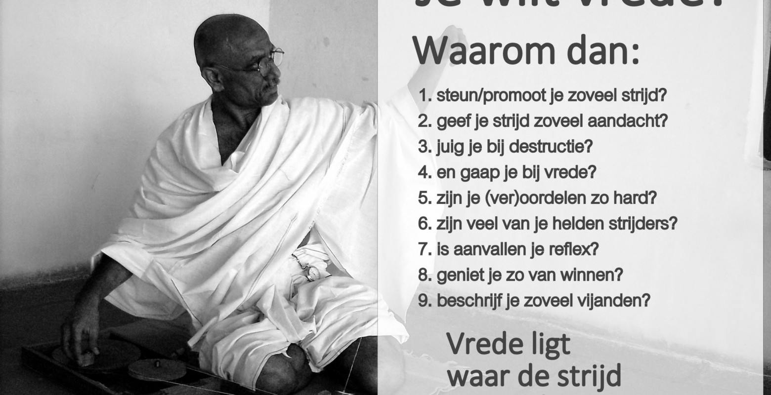 Inspirerende lessen van Mahatma Gandhi - De Witte Prins