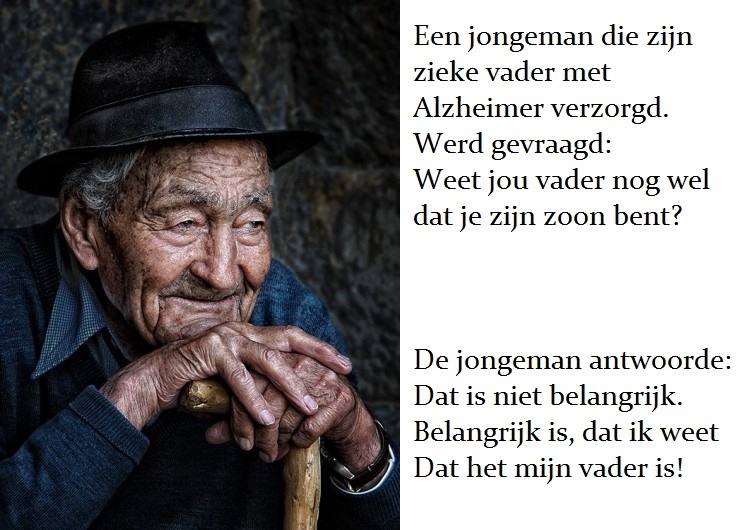 Wat maakt de mens? Een zoon, zijn vader en Alzheimer De
